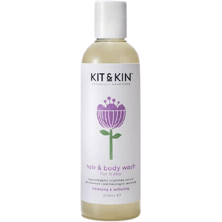 Kit & Kin Haar- und Körpershampoo 250 ml