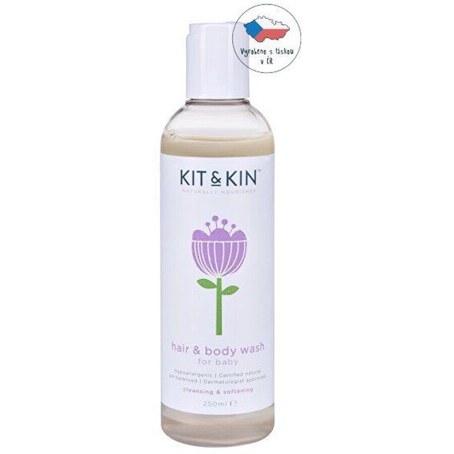 Kit & Kin Haar- und Körpershampoo 250 ml