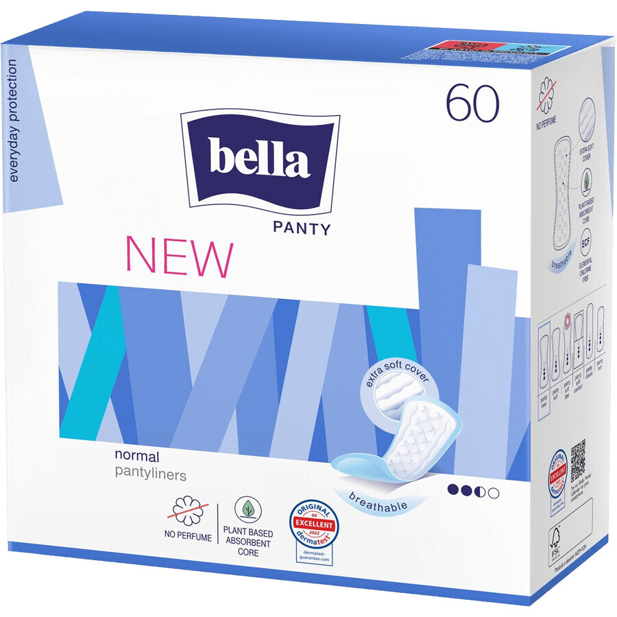 Bella new salvaslip 60 unidades