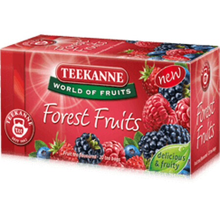 Teekanne Wof Waldfrüchte Früchtetee 20 x 2,5 g