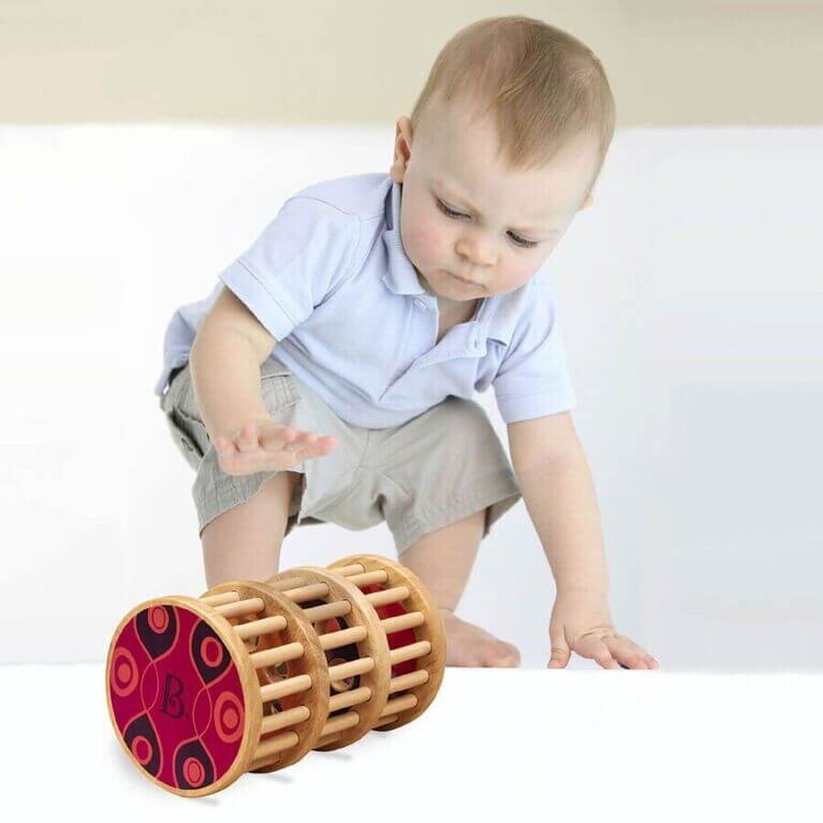 B-Toys Rain Rush Holzroller mit Kugeln