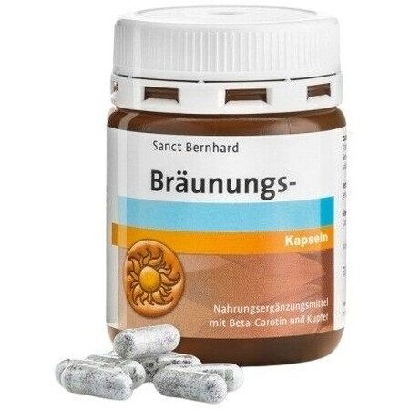 Sanct Bernhard Zonnebrandcapsules 90 capsules