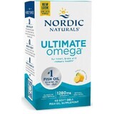 Ultimate Omega 1280 mg, lămâie 60 capsule Nordic Naturals