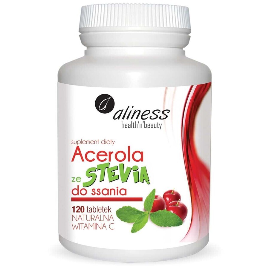 Acerola con Stevia da succhiare 120 compresse Aliness