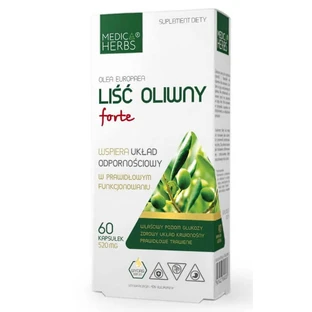 Hoja de Olivo Forte 60 cápsulas Medica Herbs
