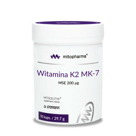 Dr Enzmann Dr Enzmann Vitamina K2 MK-7 MSE 200 (90 cápsulas)