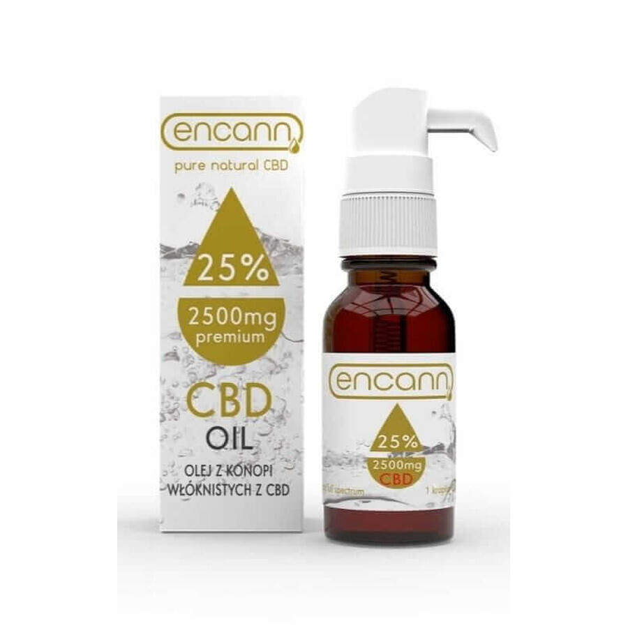 Hanföl 25% Encann CBD 10ml