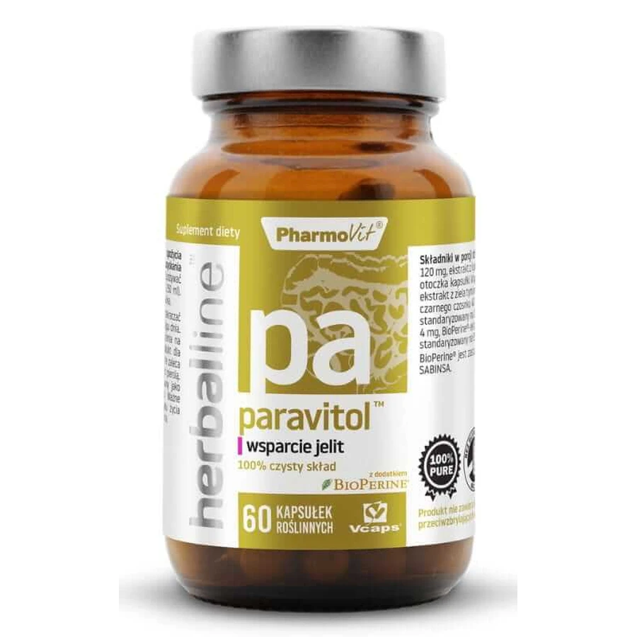 Paravitol darmondersteuning 60 capsules Herballine