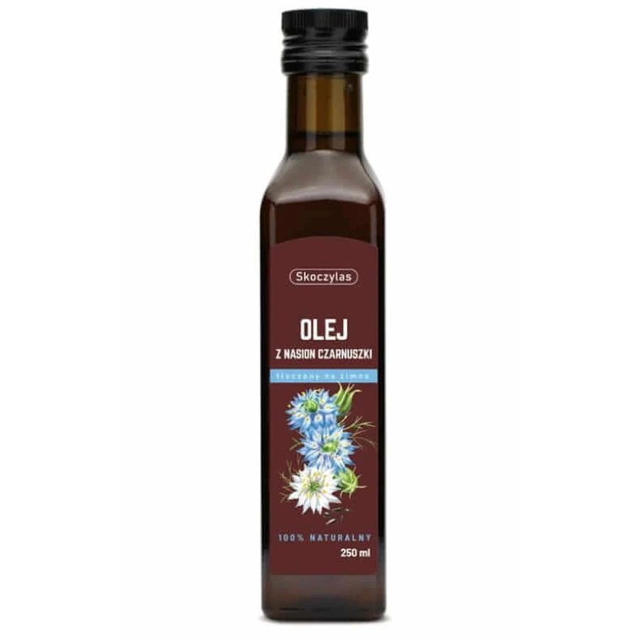 Skoczylas, olej z nasion czarnuszki, 250 ml: ceny i cechy