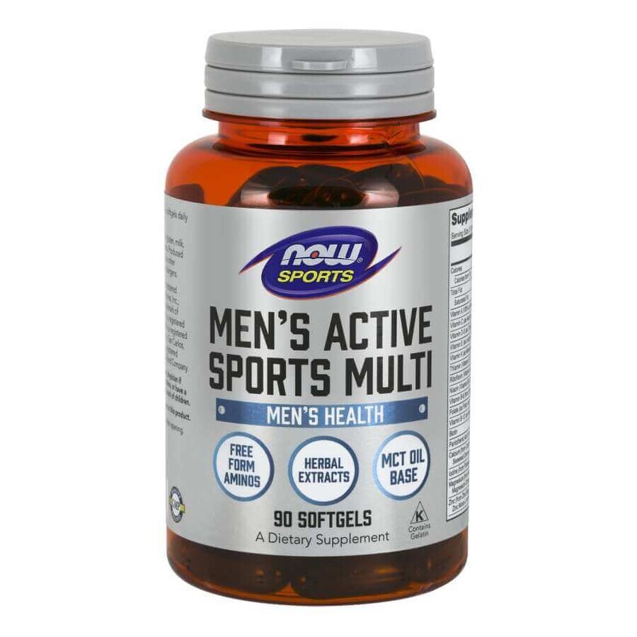 NOW Foods Men's Active Sports Men's Multivitamin 90 capsules