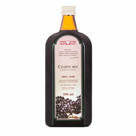 100% jus de sureau noir 500 ml Polska Róża