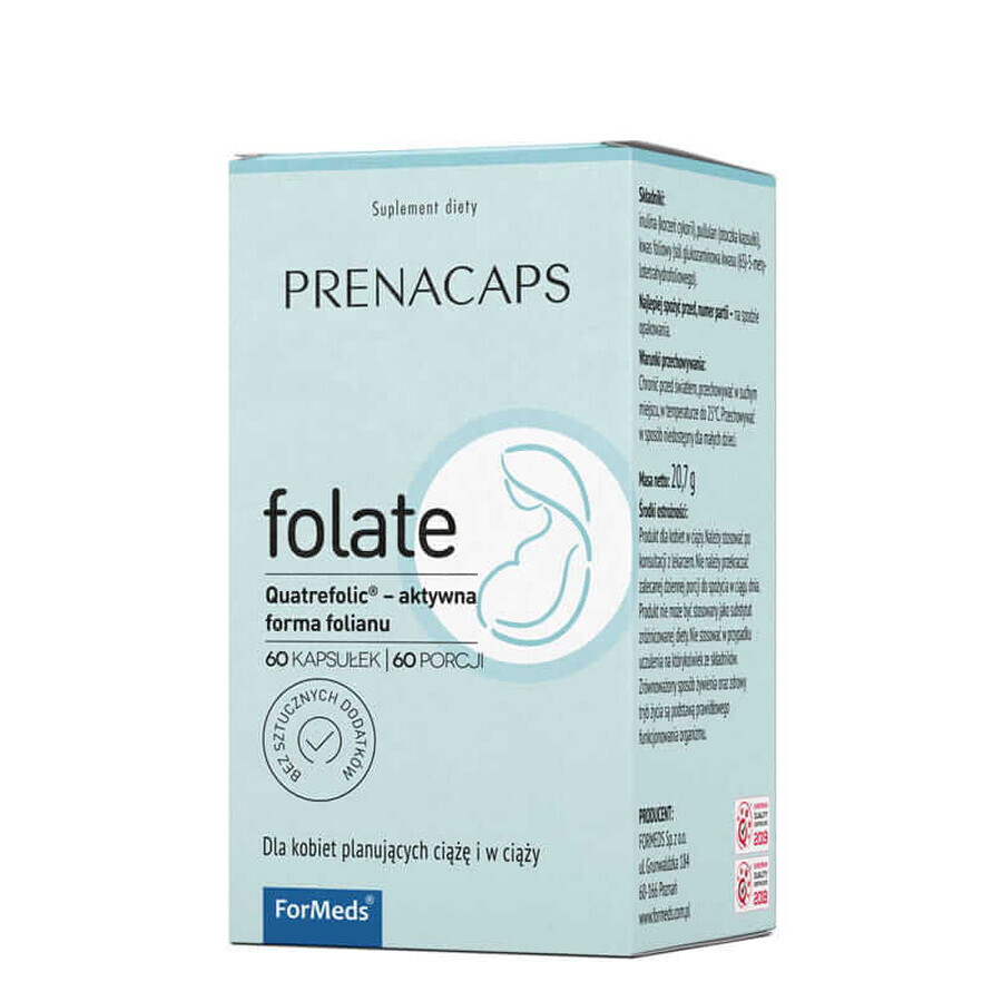 Prenacaps Folate 60 capsules ForMeds