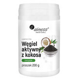 Kokosnusspulver Aktivkohle 200 g Aliness