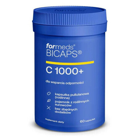 BICAPS Vitamin C 1000+ PLUS Vitamin C, 60 Kapseln, Formeds