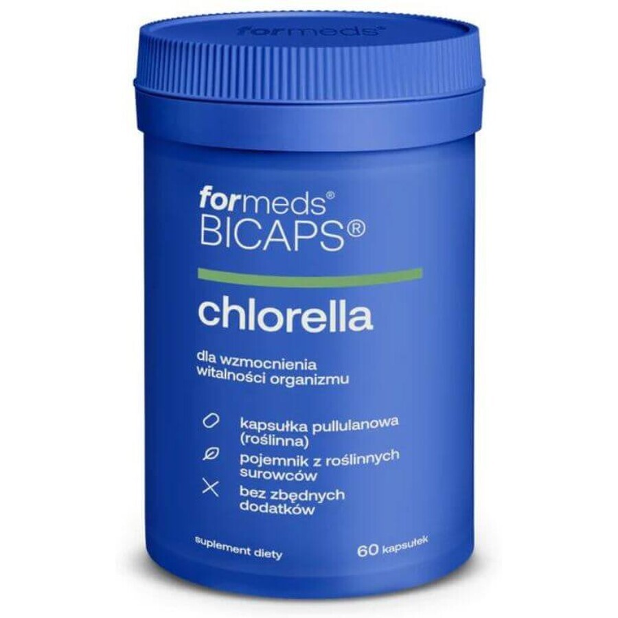 Bicaps Chlorella Portugal 60 Kapseln 530mg, Formeds