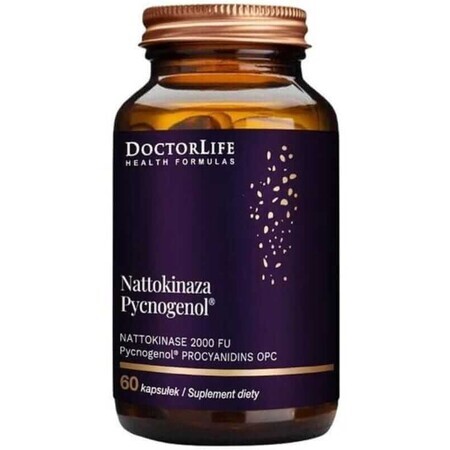 Doctor Life Nattokinase Pycnogenol 60 capsules