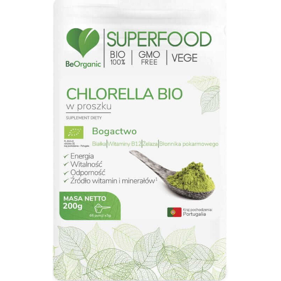 BeOrganic Bio Chlorella 200g