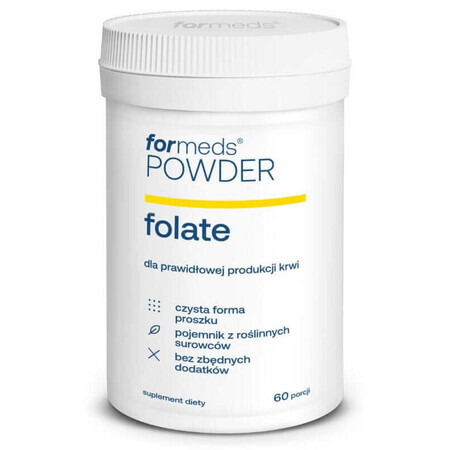 FOLATE EN POUDRE 400 - Formes d'acide folique