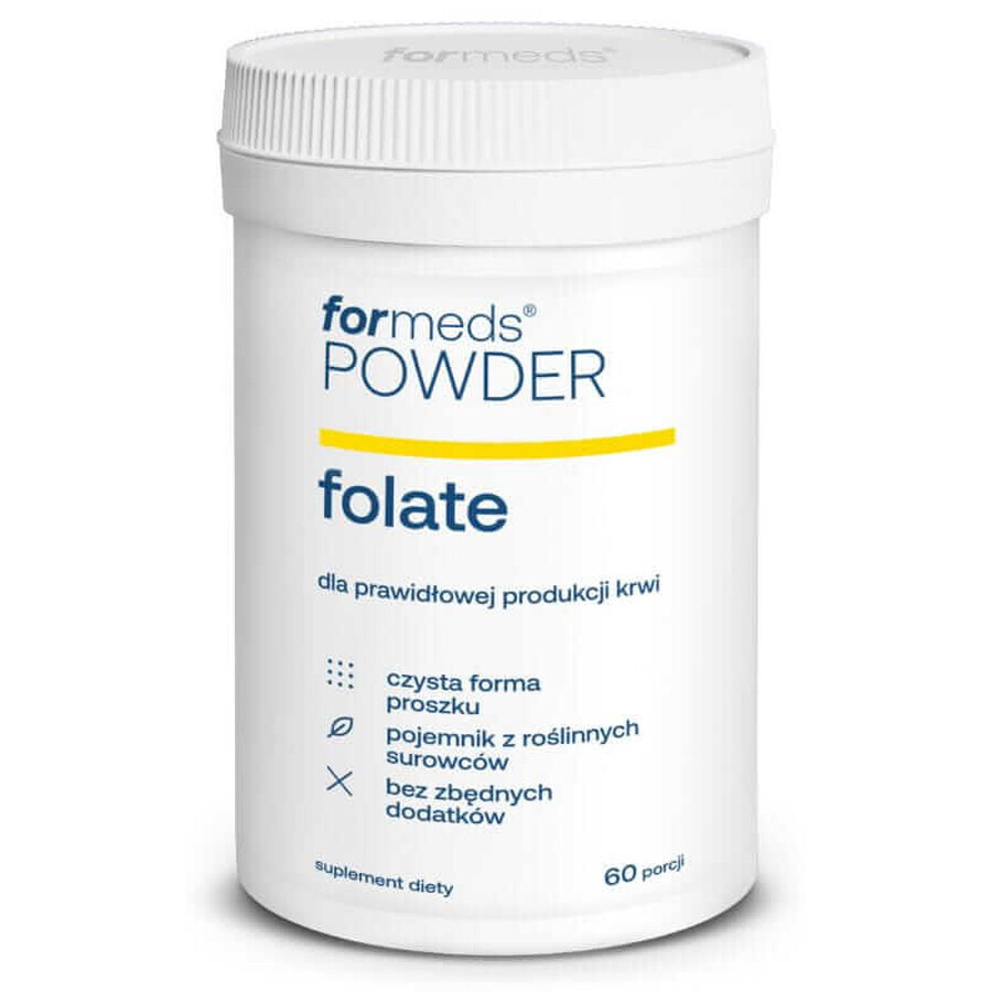 FOLATE EN POUDRE 400 - Formes d'acide folique