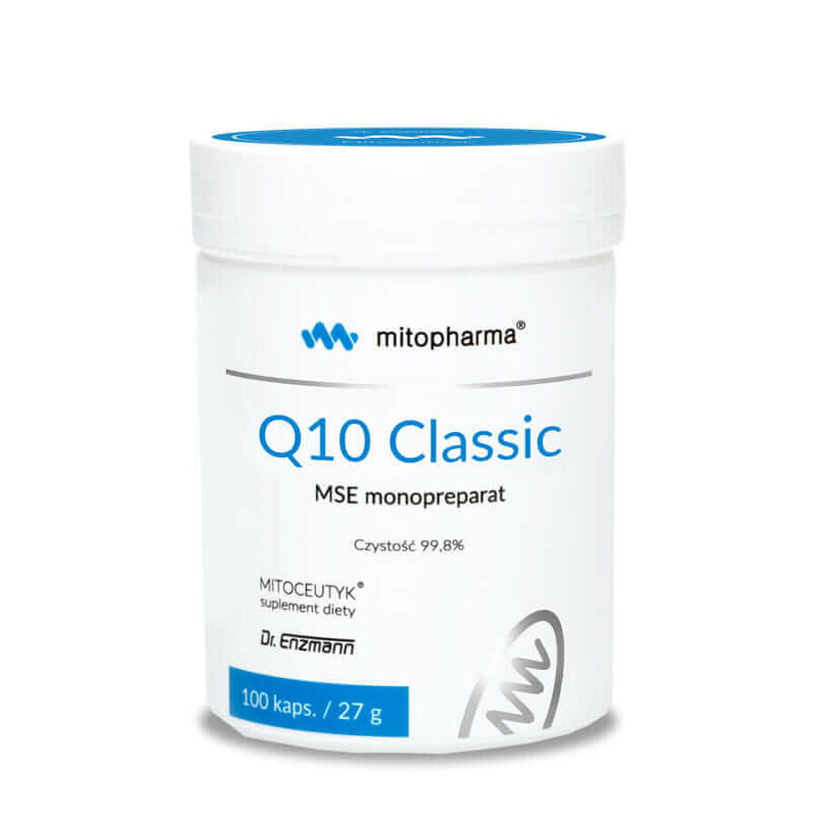 Coenzyme Q10 classic MSE 100 capsules DR Enzmann DR Enzmann