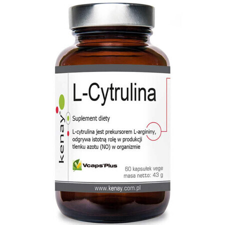 L-Citrulina 60 cápsulas Kenay