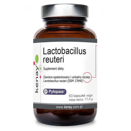 Lactobacillus reuter Pylopass 60 Kapseln Kenay