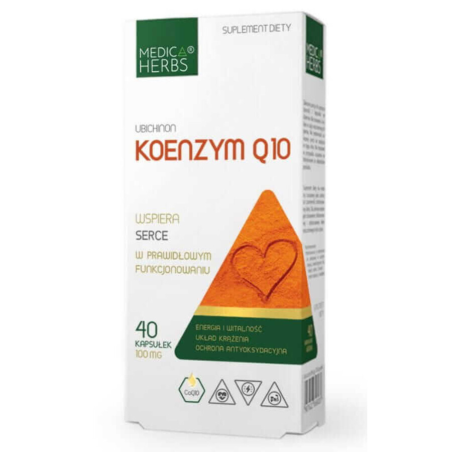 Coenzym Q10 100mg 40 Kapseln Medica Herbs