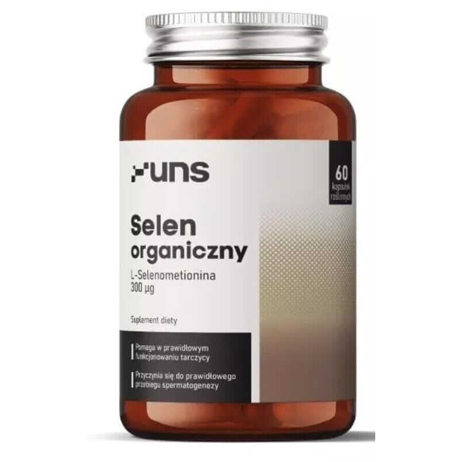 Organisch selenium 200mg 60 capsules UNS