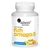 Fisch Omega 3 EPA 180mg DHA 120 mg - 90 Kapseln Aliness