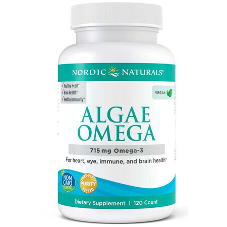 Vegan Omega 3 din alge 120 capsule Nordic Naturals