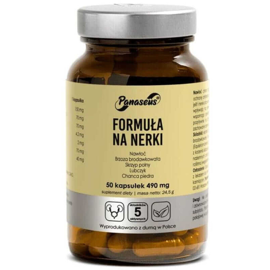 Kidney Formula 50 capsules Panaseus