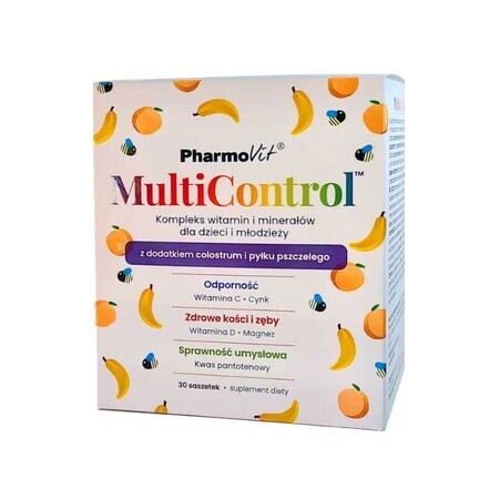 MultiControl Vitamin and mineral complex for children and adolescents 30 sachets Pharmovit