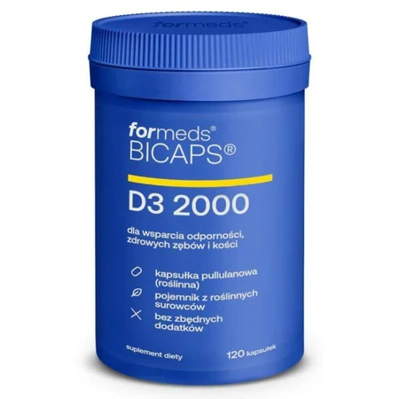 Bicaps D3 2000 IU 120 Kapseln Formate