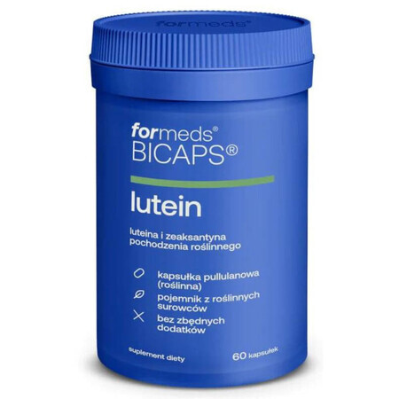 Bicaps Lutein (Lutein) 60 Kapseln, Formeds