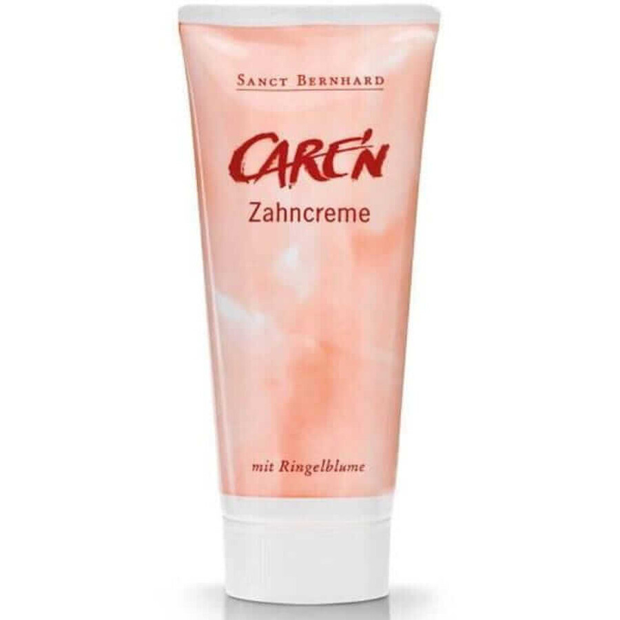 Tandpasta Caren - salie- en calendelextract zonder fluoride 100 ml Sanct Bernhard