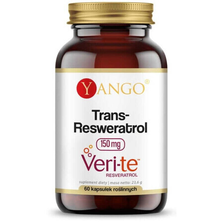 Trans Resveratrol Veri-te 60 Kapseln Yango