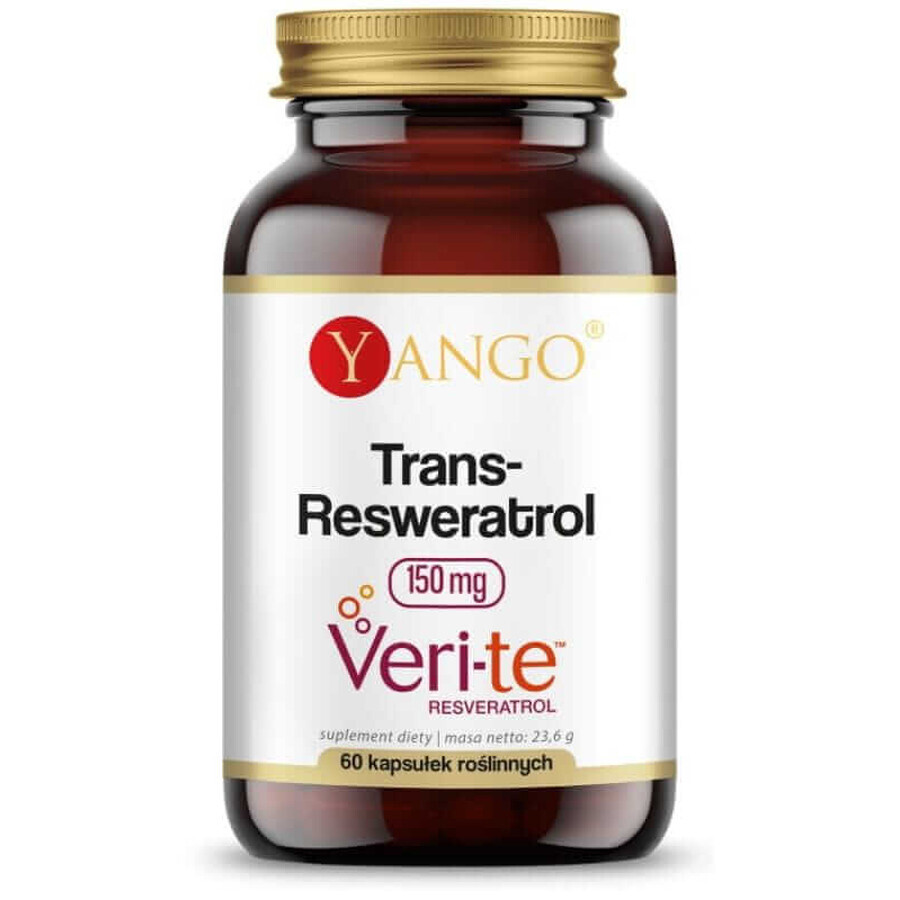 Trans Resveratrol Veri-te 60 Kapseln Yango