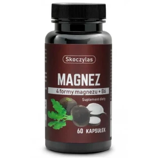 Skoczylas Magnesium 4 Formen - Rübe schwarz 60 Kapseln
