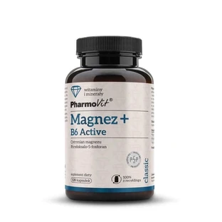 Magnesium + B6 Aktiv 120 Kapseln Pharmovit Classic