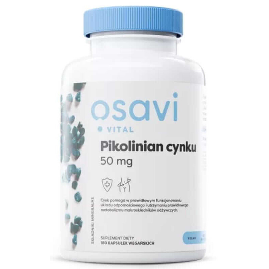 Osavi Zinkpicolinat 50 mg - 180 Kapseln