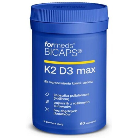 Bicaps K2 D3 Max 60 Kapseln Formeds