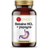 Betain HCL + Pepsin 90 Kapseln Yango