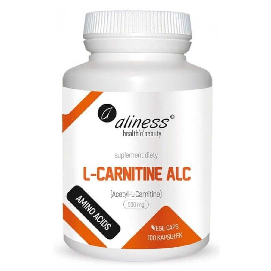 L-Carnitin ALC Carnitin 500mg 100 Kapseln, Aliness