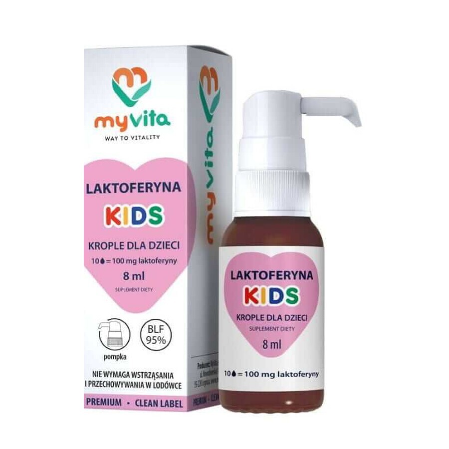 Lactoferrin KIDS Tropfen 8ml MyVita