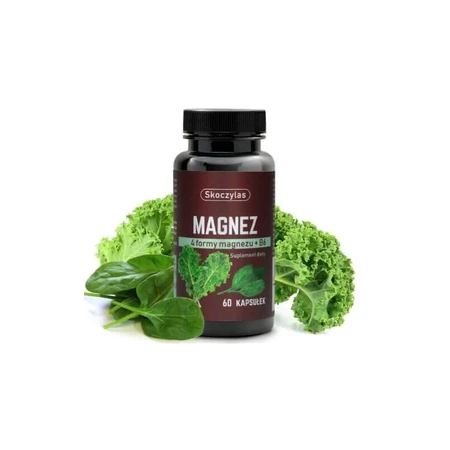 Skoczylas Magnesio 4 forme - spinaci, cavoli 60 capsule