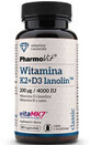 Vitamin K2Mk7 200 mcg + D3 4000 IU (60 Kapseln) Pharmovit Classic