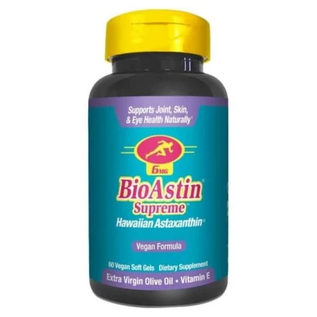 BioAstin® Astaxantina Suprema 6 mg (60 cápsulas)