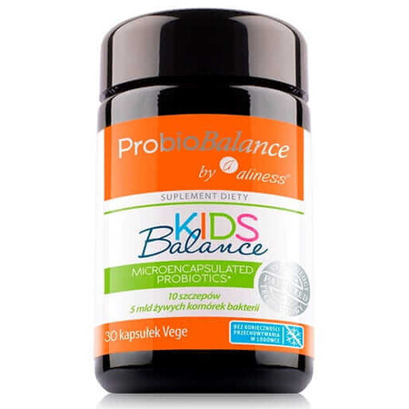 ProbioBalance (KIDS Balance 10 Stängel/5mld) 30 Kapseln Aliness