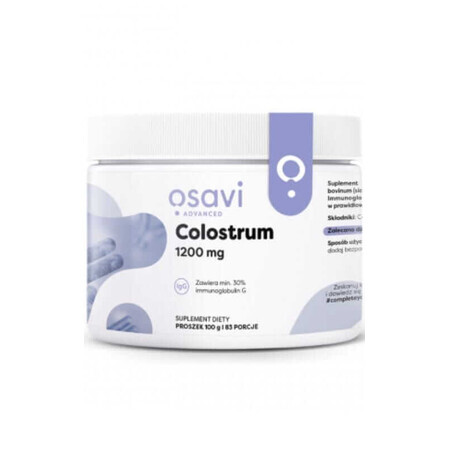 Osavi Colostrum 1200 mg Pulver - 100 Gramm