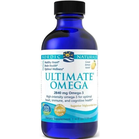 Ultimate Omega 2840 mg Zitrone (119 ml) Nordic Naturals